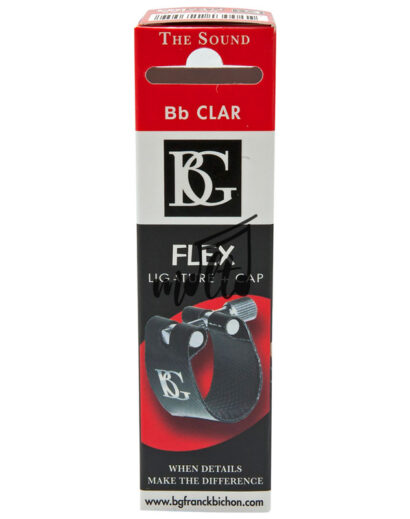 170-BOXES-LIGATURES-FLEX-CLARINET-(1) ABRAZADERA MARCA BG CLARINETE SOPRANO (B♭) FLEX