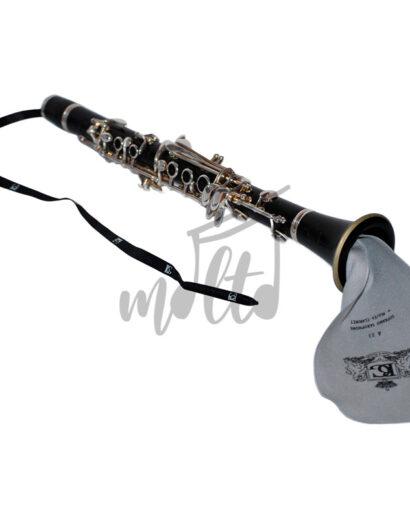 145-A33-BODY-SWAB-MICROFIBRE-IN-USE-Eb-CLARINET-(3) BODY SWAB MICROFIBRE CLARINET