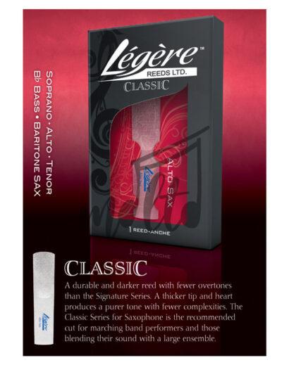 680-Legere-Reeds-Saxophone-Classic-Series CAÑA LÉGÈRE SAXOFÓN TENOR #3½