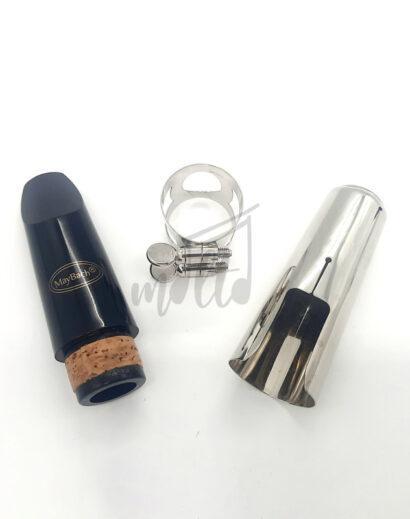 KIT BOQUILLA MYBACH CLARINETE SOPRANO B♭ (TAPA BOQUILLA Y ABRAZADERA)